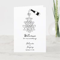 Mariage de l'ordre de service à main noire