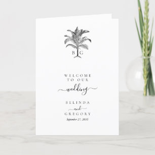 Programme Mariage de palmiers tropicaux Ordre de service