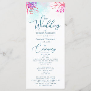 Programme Mariage de récif de corail tropical