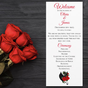 Programme Mariage d'Imaginaire Black Dragon Red Roses