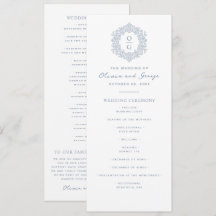 Mariage Élégant Bleu Héritage