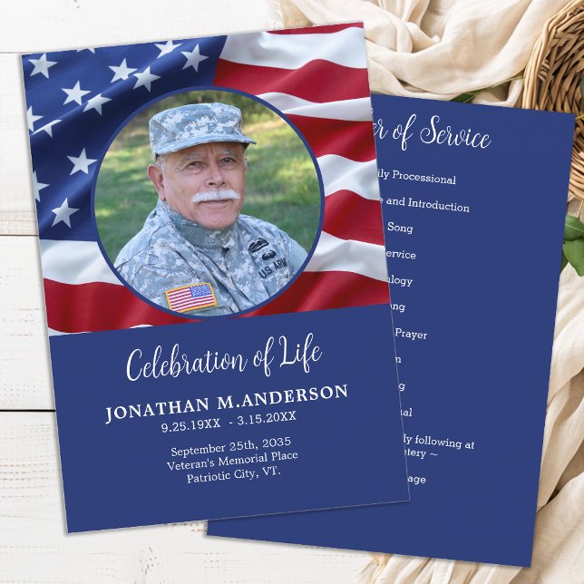 Programme Militaire États-Unis Drapeau Célébration De La Vie (Créateur téléchargé)