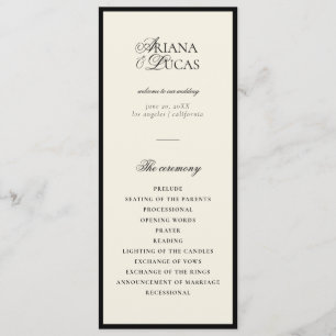 Programme Moderne minimaliste Script Monogramme Appartement 