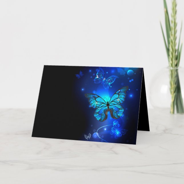 Programme Morpho Butterfly in the Dark Background (Devant)