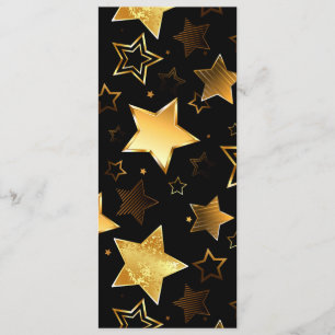 Programme Motif sans couture avec étoiles d'or