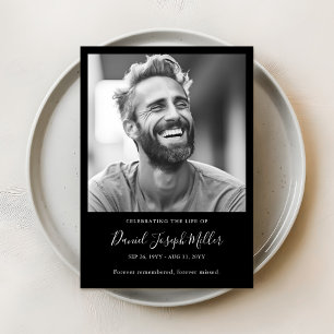 Programme Ordre funéraire de service Célébration de la vie