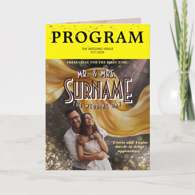 Programme plié (Devant)