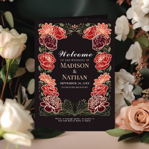 Programme Rose Gold Imaginaire Enchanted Garden Mariage