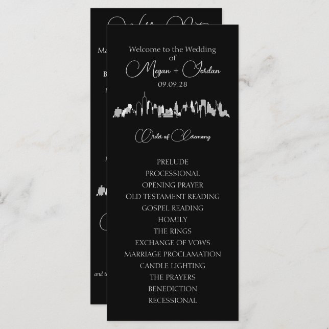 Programme Skyline de New York (Devant / Derrière)