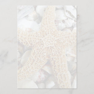 Programme Starfish Blank Beach Mariage Ventilateur de progra