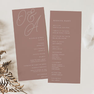 Programme Terre cuite   Mariage de monogramme de filigrane d