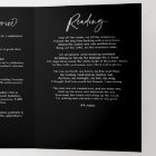 Célébration de la vie 10-Photo Black & White Funer