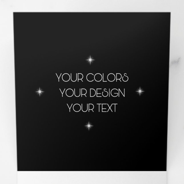 Programme Trois Volets Créez votre propre (Intérieur en premier)