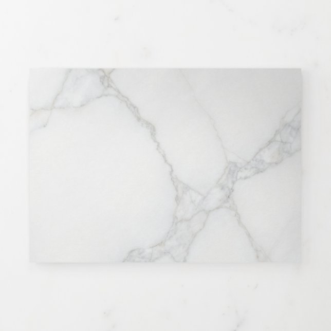 Programme Trois Volets Marbre Blanc (Page de couverture)