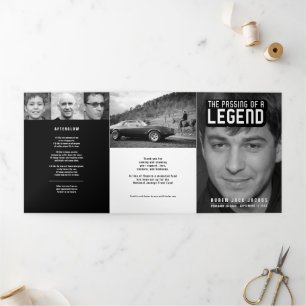 Programme Trois Volets Passage d'une légende Service funéraire mono 12 ph