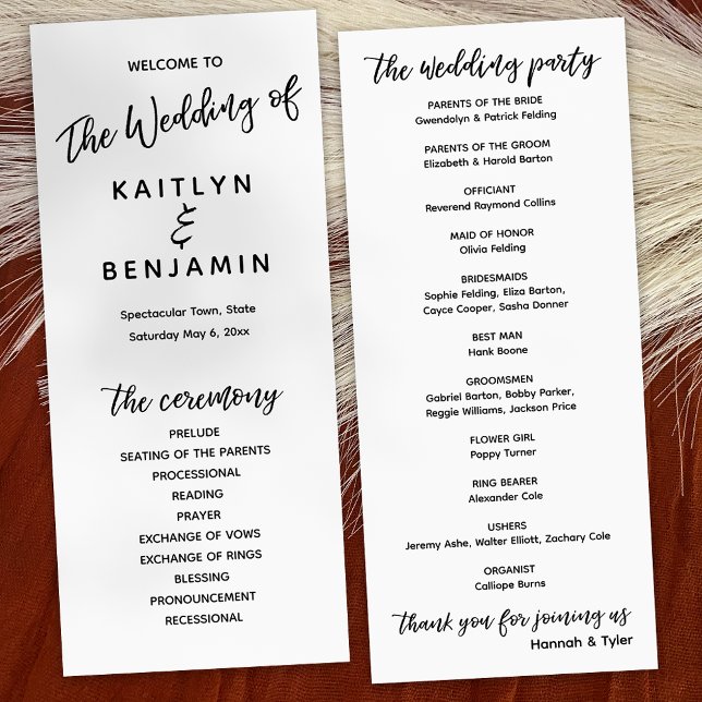 Programme Typographie d'écriture moderne Simple Blanc (Créateur téléchargé)