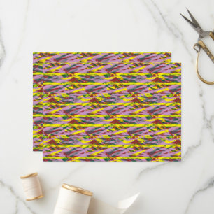 Programme une motif très colorée avec beaucoup de co