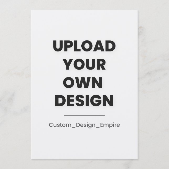 Programme Upload Your Own Design Here | Custom (Devant)