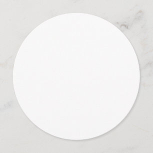 Programme White Flat Circle