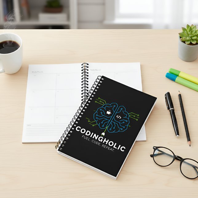 Programmer Brain Coding Daily Planner (Créateur téléchargé)
