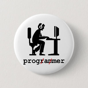 Programmer by Day, Gamer by Night 2 Inch Round Button