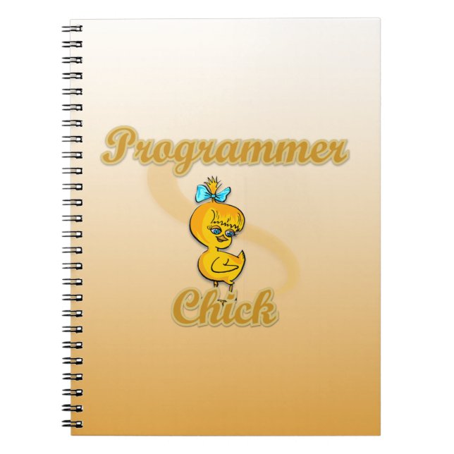 Programmer Chick Notebook (Front)