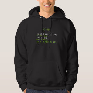 Programmer Coding Debugger Hacker Computer Science Hoodie