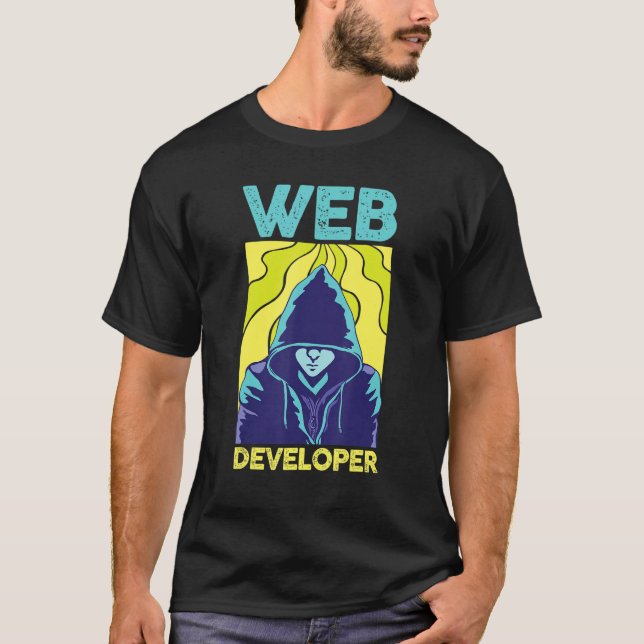 Programmer Coding  Programming Language  Web Devel T-Shirt (Front)
