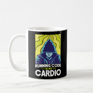 Programmer Coding Running Code Is My Cardio Coffee Mug