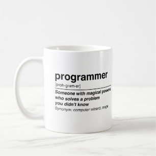 Programmer definition coffee mug