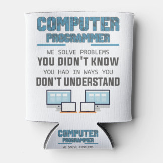 Programmer developer computer scientist gift-IXe3i Can Cooler