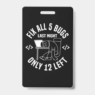 Programmer Fix All 5 Bugs Badge