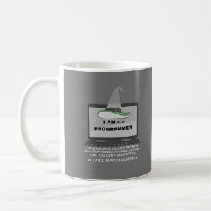 Programmer Funny Definition Coffee Mug