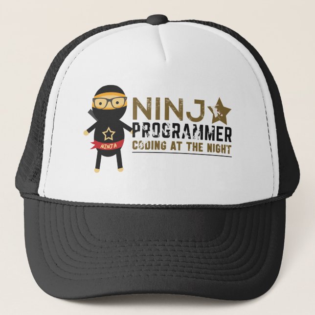 Programmer Hat - Ninja Programmer (Front)
