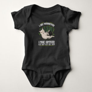 Programmer humour computer science baby bodysuit