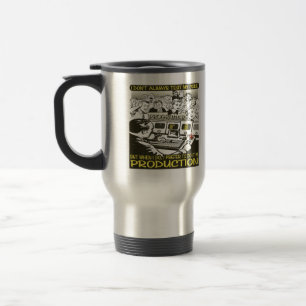 Programmer I don't always test my code Travel Mug