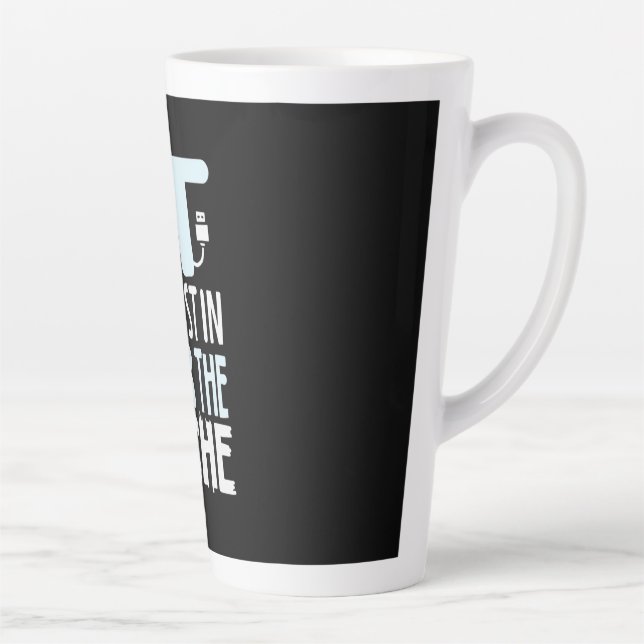 Programmer Just In IT For The Cache Latte Mug (Right)