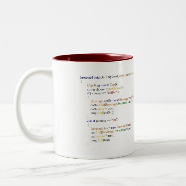 Programmer mug 2.0 (Left)