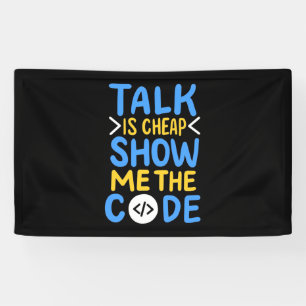 Programmer Show Me The Code Banner