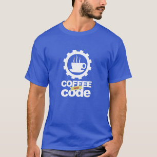 programmer t-shirt:coffee and code T-Shirt