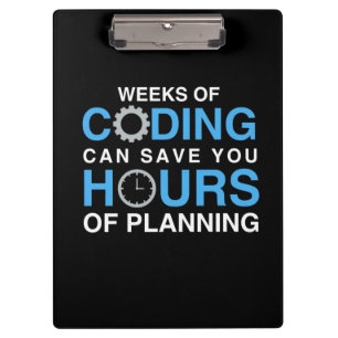 Programmer Weeks Of Coding Clipboard