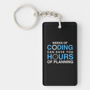 Programmer Weeks Of Coding Keychain