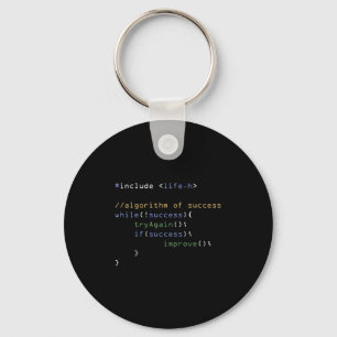Programmers Computer Science Meme Coding Humour  Keychain