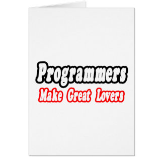Programmers Make Great Lovers