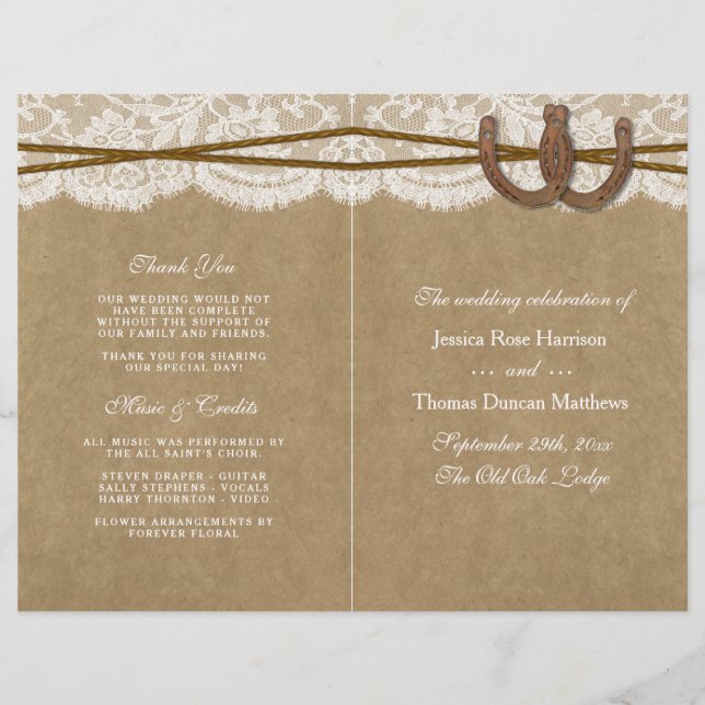 Programmes de collecte Kraft, dentelle et fer à ch (Devant)