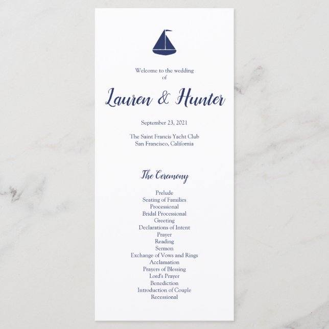 Programmes nautiques (Devant)