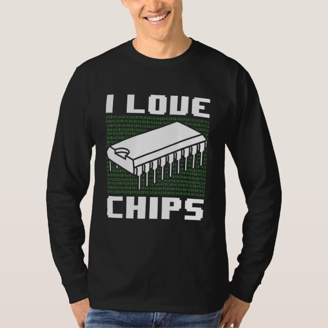 Programming Coding Code Developer Software  I Love T-Shirt (Front)