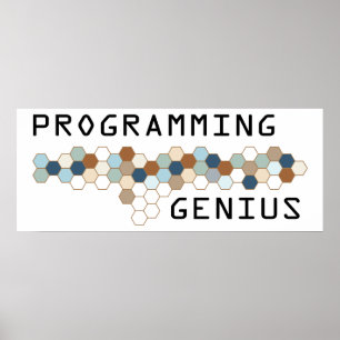 Programming Genius Poster