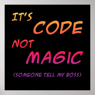 Programming Humour Poster