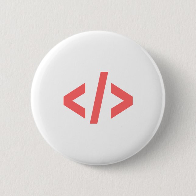 Programming Tag 2 Inch Round Button (Front)